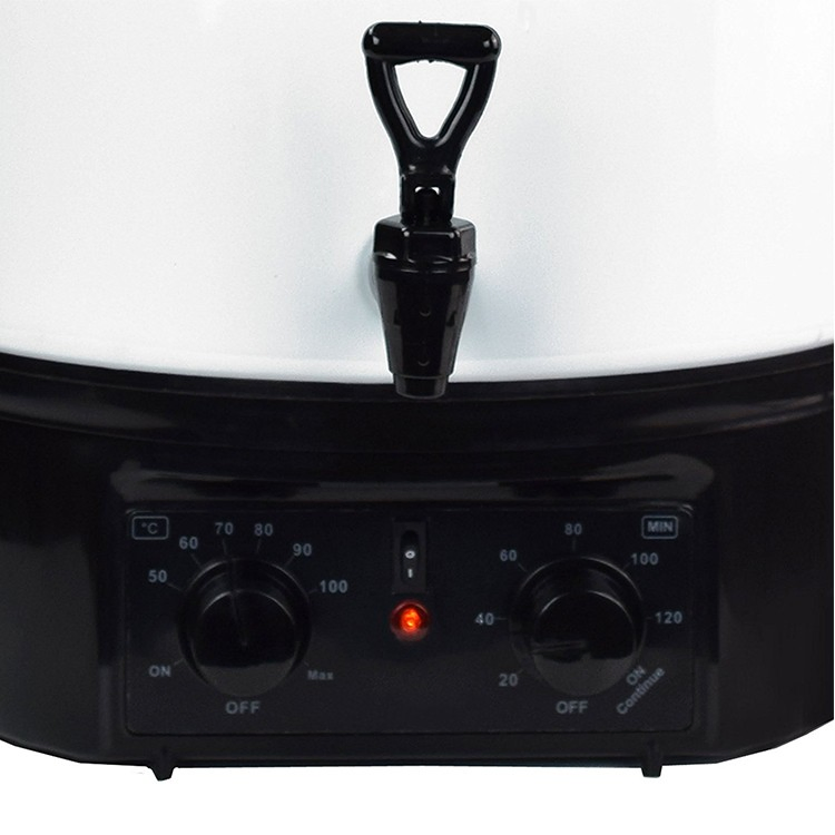27L Electric Preserving Boiler Canning Pot Fruit Preserving Cooker with Timer