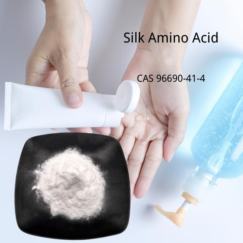 Hot Sale Hydrolyzed Silk Amino Acid 90% Low Price Cosmetic Raw Material