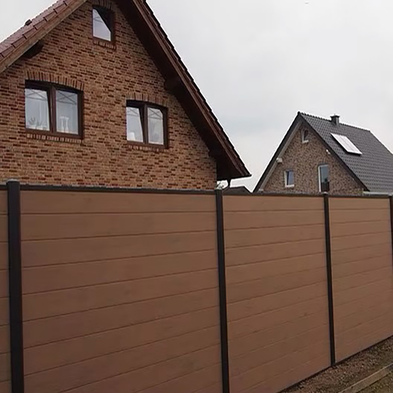 Забор WPC 1800x1800 мм с алюминиевым столбом