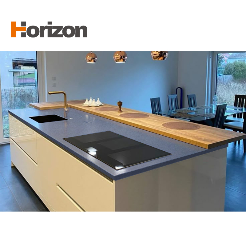 Prefabricated Slabs of Artificial Quartz for Kitchen Counter