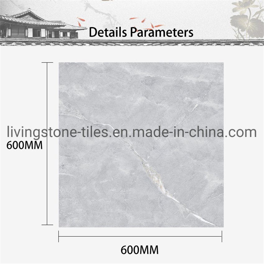 Керамогранитная плитка 600x600 мм матовая для пола