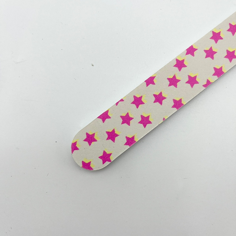 Customized EVA Durable Nail Buffer File Colorful Manicure Double Sided Nail File
