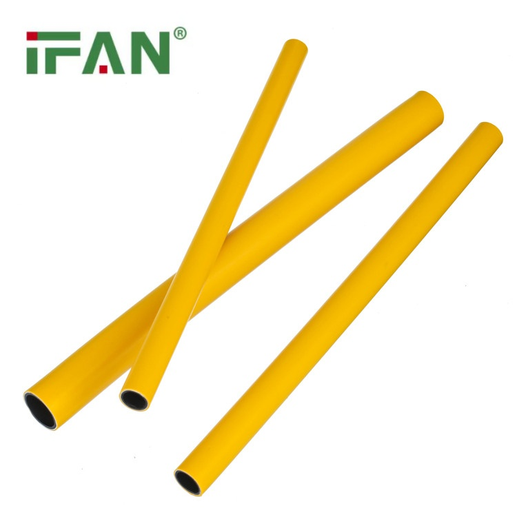Желтая газовая труба PEX-AL-PEX от Ifan
