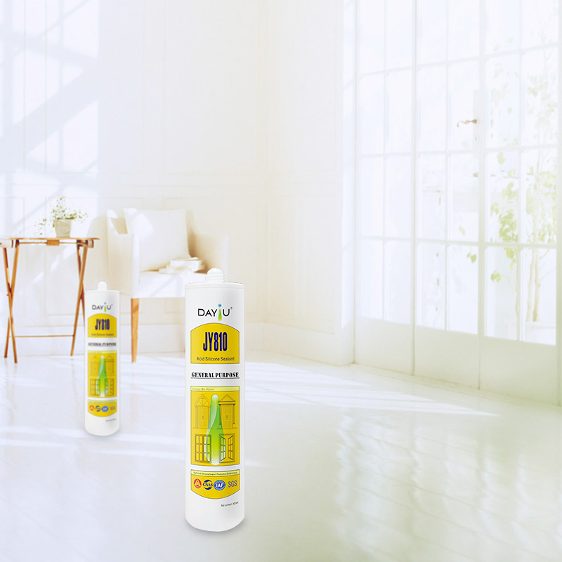 Кислотный силиконовый герметик для окон и дверей