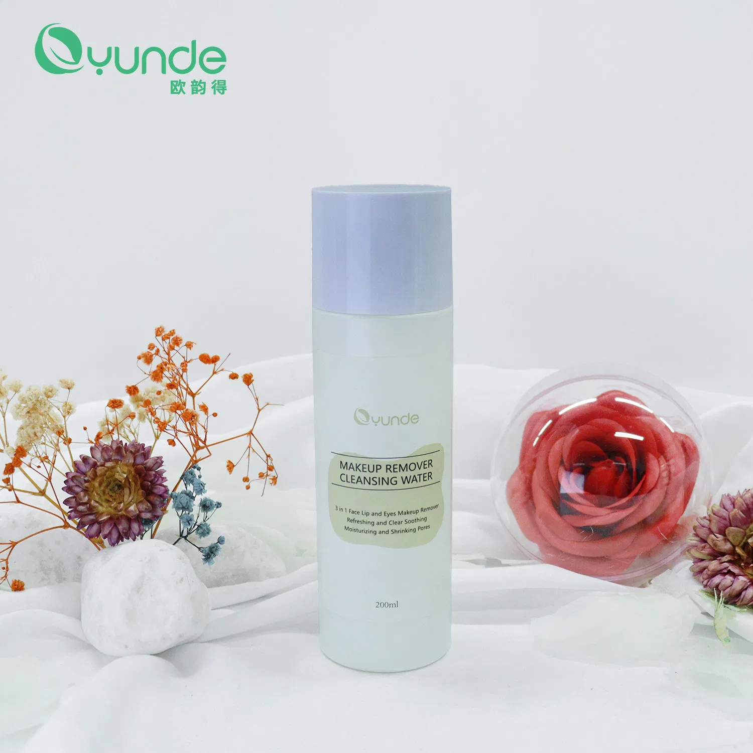 One-Time Removal, No Need for a Second Cleansing, Makeup Remover Water