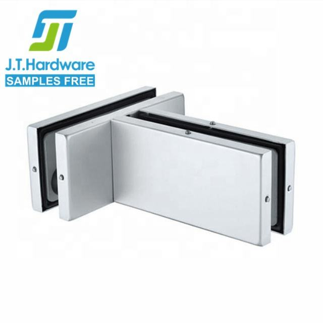 Hot Sale Heavy Duty Stainless Steel Frameless Door Transom Connector Fin Glass Hardware Fittings