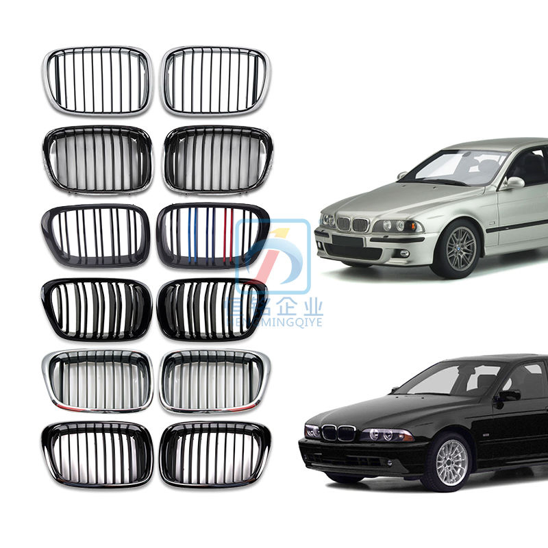 Решетка радиатора BMW E39 540i, глянцевый черный