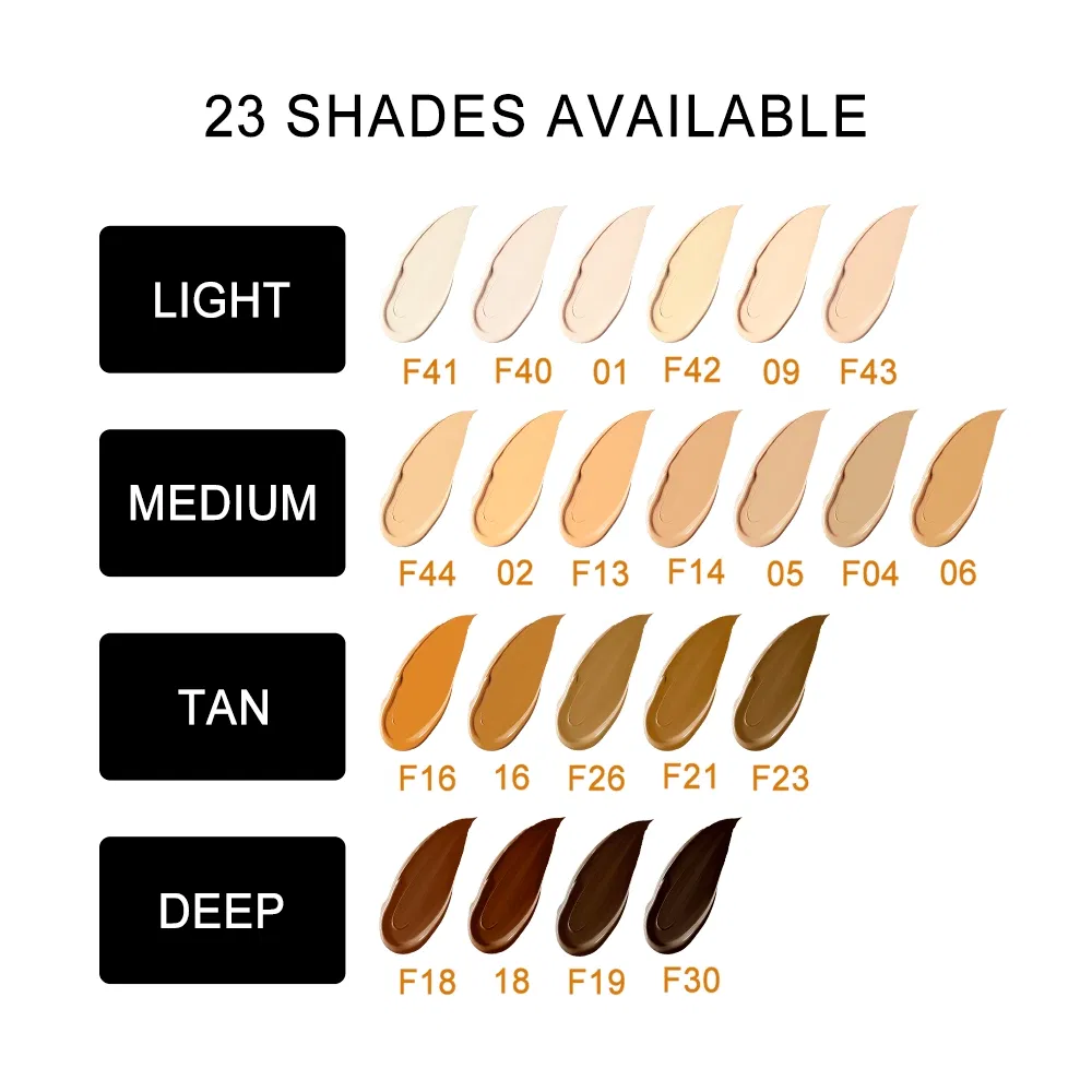 Premium Vegan Matte Foundation for 24-Hour Full Coverage