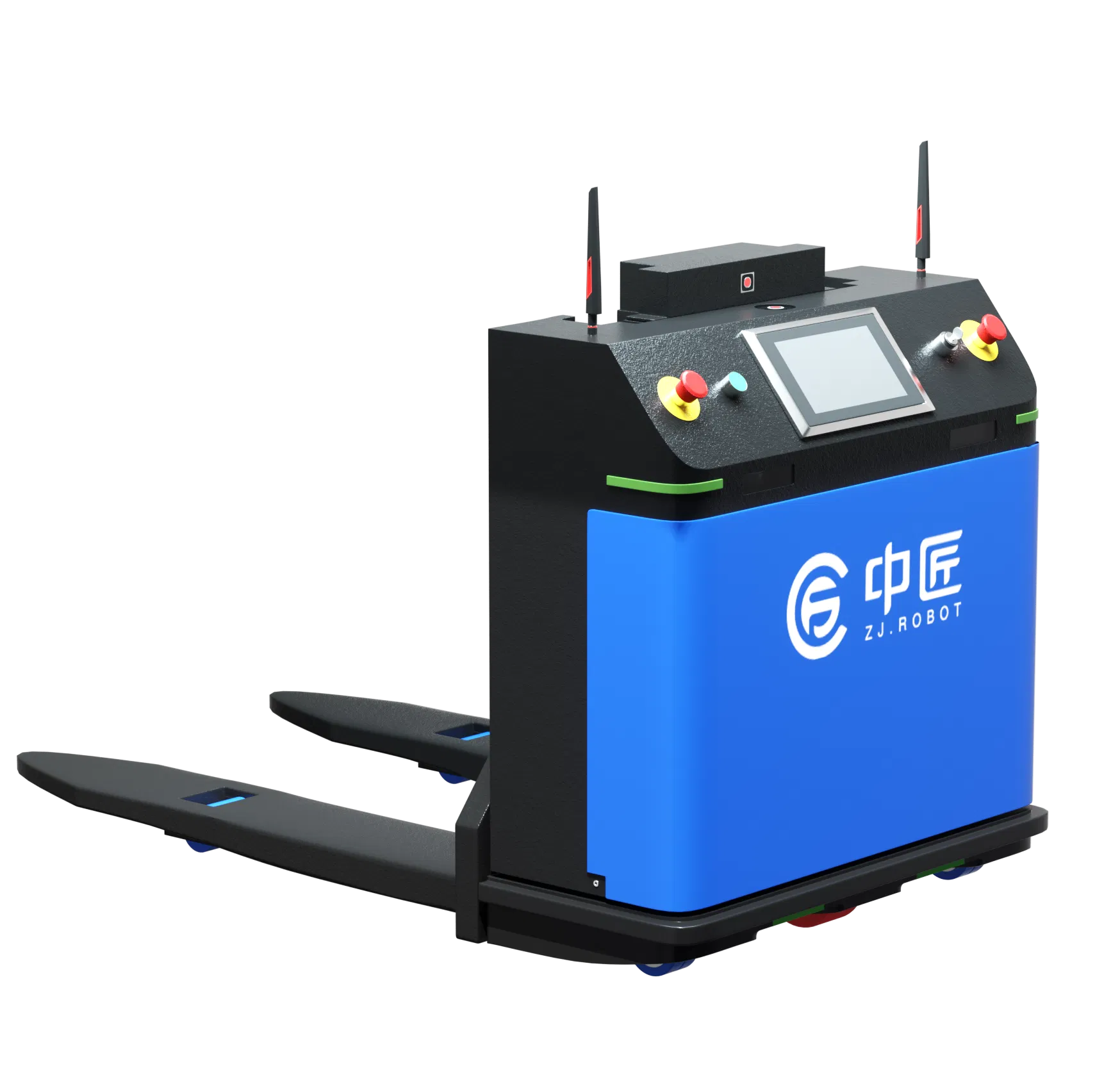Customizable Blue Manufacturing Robotics for Secure and Efficient Logistics