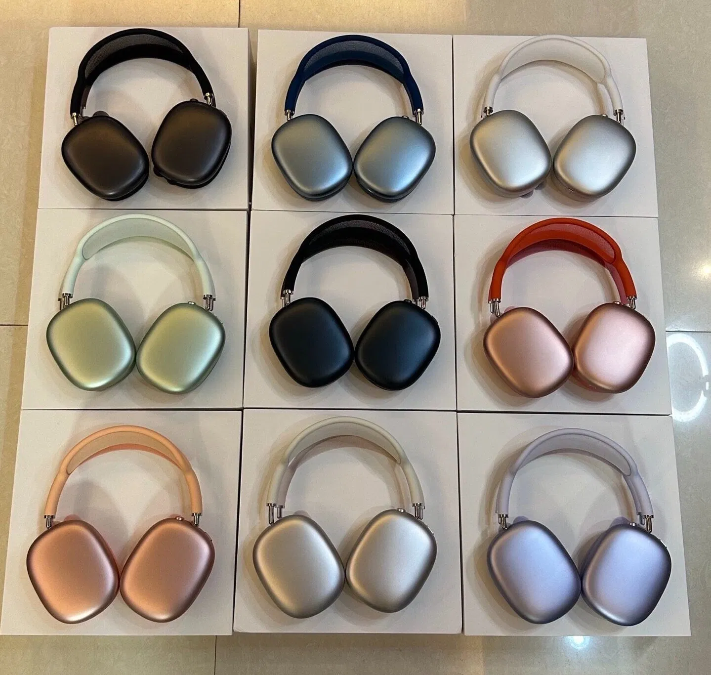 Original Quality Bass Sound Anc Noise Cancelling Wireless Headset Headphone Pods Max Max 2