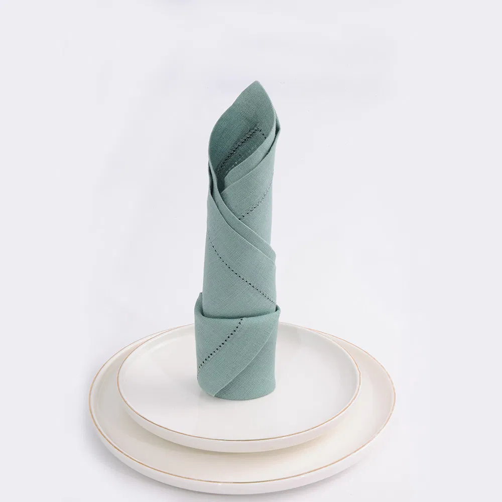 Hot Sale Table Napkin Dinner for Hotel Pure Linen Napkin for Banquet