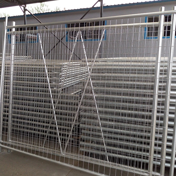 Round Pipe Temporary Fence