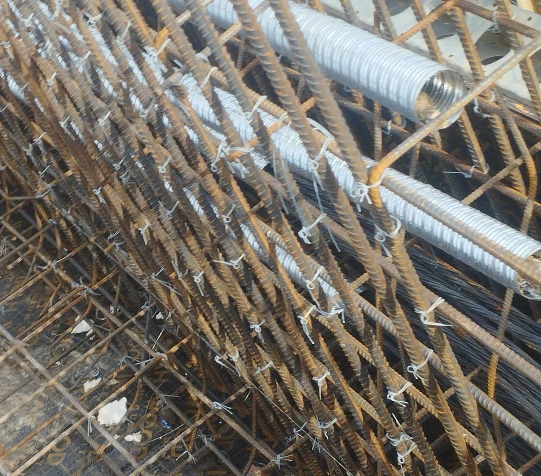 110mm Galvanized Prestressed Corrugated Metal Pipe for Bridges and Buildings
