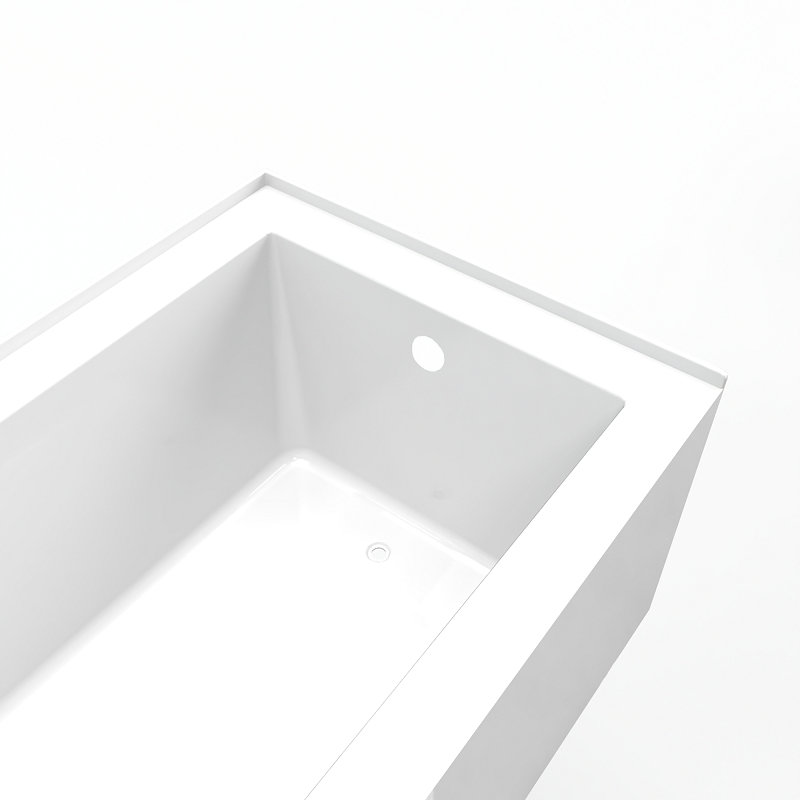 Прямоугольная акриловая ванна 1524×762×560 мм с гарантией 5 лет