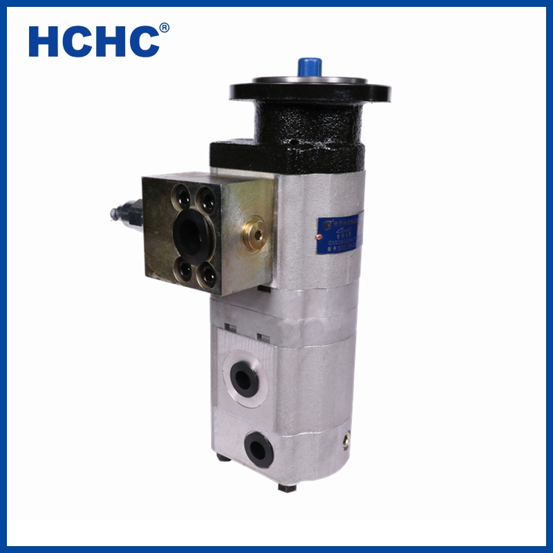 Гидравлический насос двойной шестеренный высокого давления CBTDEL/FB