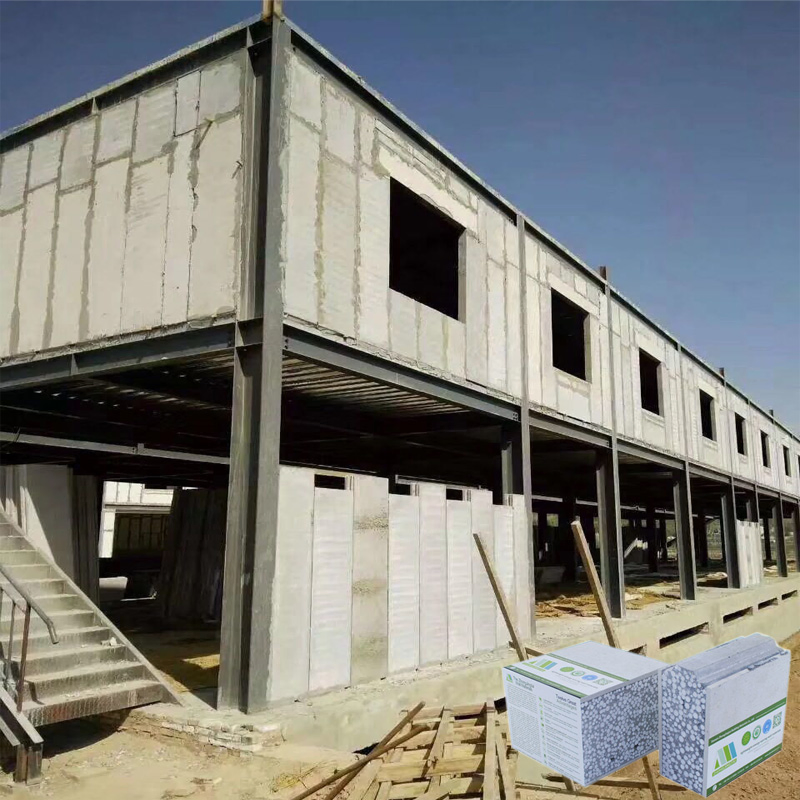 Polyurethane Sandwich Panel for High-Rise Buildings of Steel Structure EPS Sandwich Wall Panel Firewall for Residential Towers Projects Building