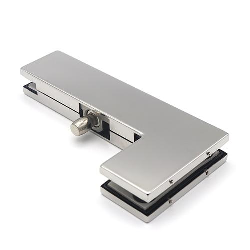 Glass Door Overpanel Corner L Patch Clamp Patch Fitting 10~12mm Thick Glass Doors Hardware
