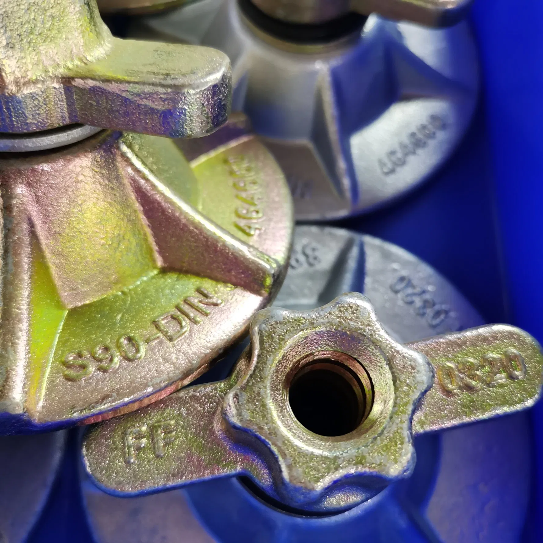 Formwork Accessories Cast Iron Anchor Nut Tie Rod Wing Nuts 15/17mm