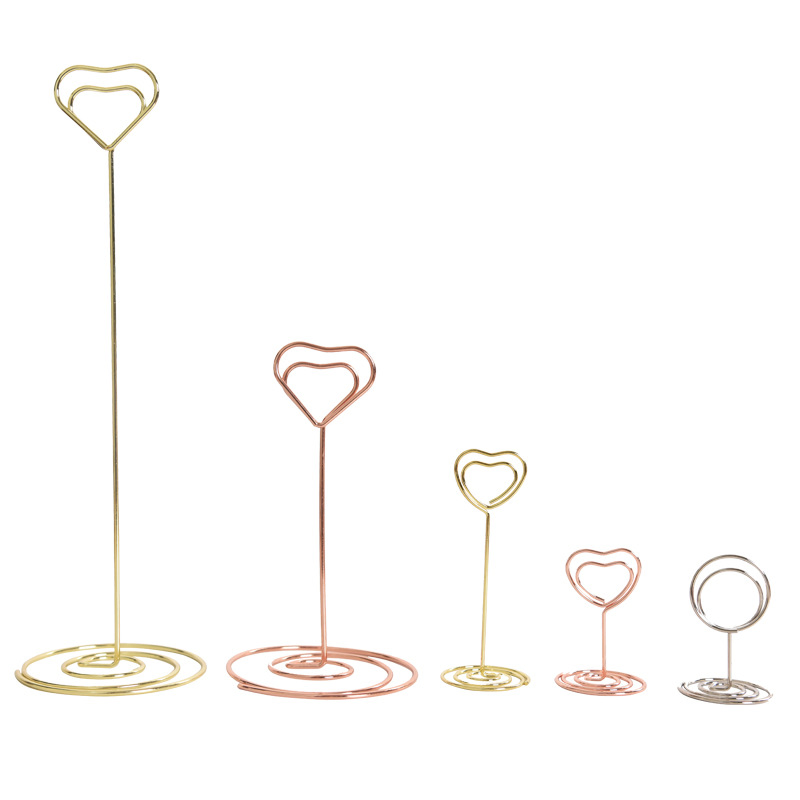 Table Number Holders Place Photo Cards Stand Name Menu Clips Party Restaurant