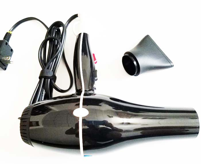 Professional Hair Dryer Ceramic Negative Ionic Blow Dryer 2000W AC Motor 6 Speeds and 3 Heats with Cold Shot