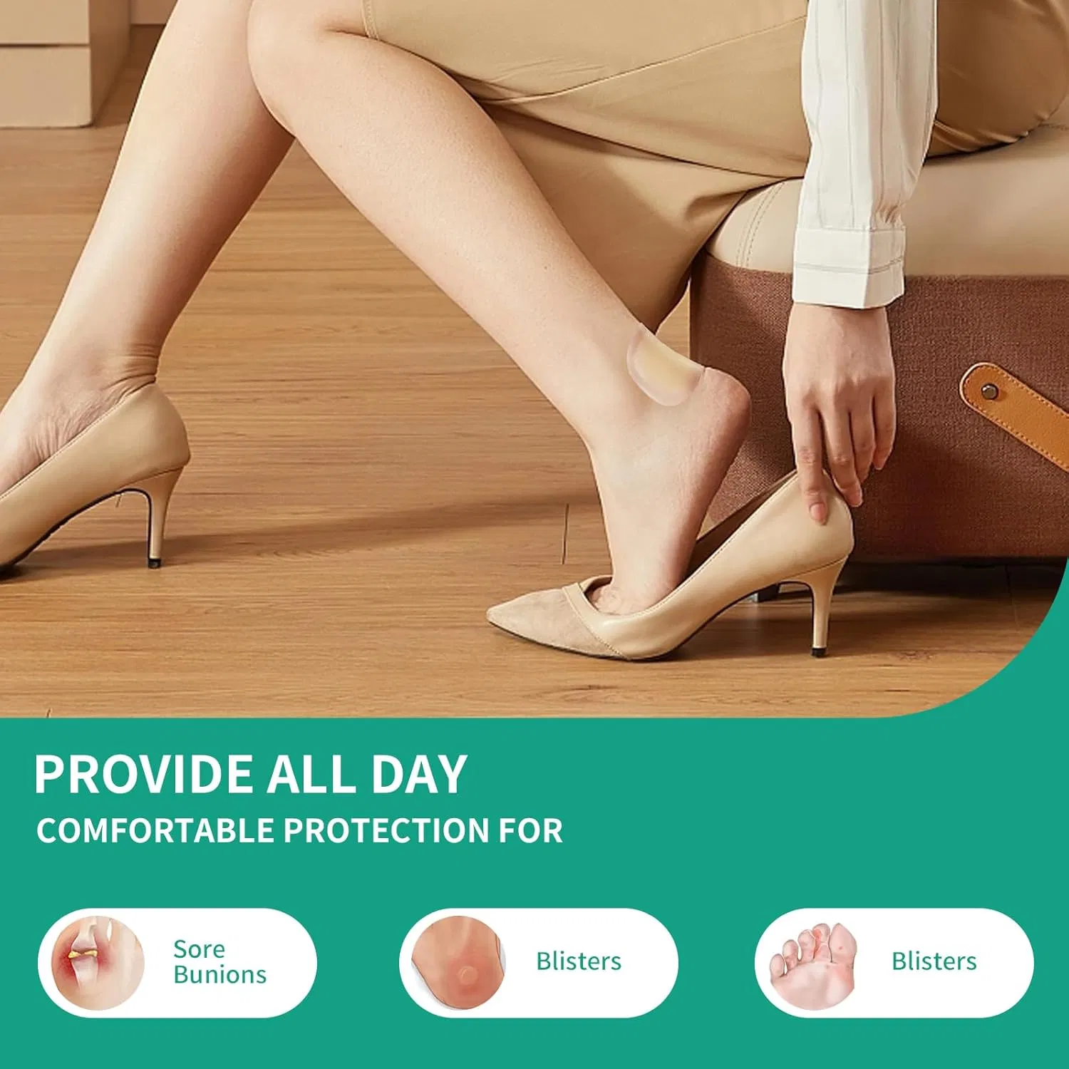 Ultra-Thin Blister Plaster Self-Adhesive Wound Hydrocolloid Dressing for Fingers and Toes