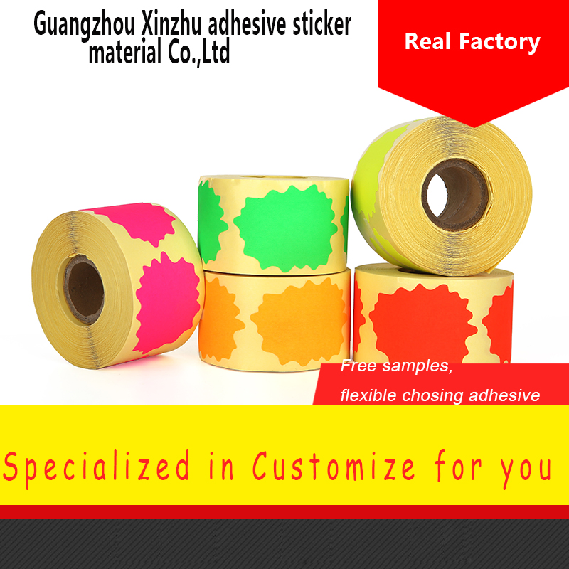 Factory Direct Sale Super Quality Colors Printing Custom Adhesive Sticker Label Sticker
