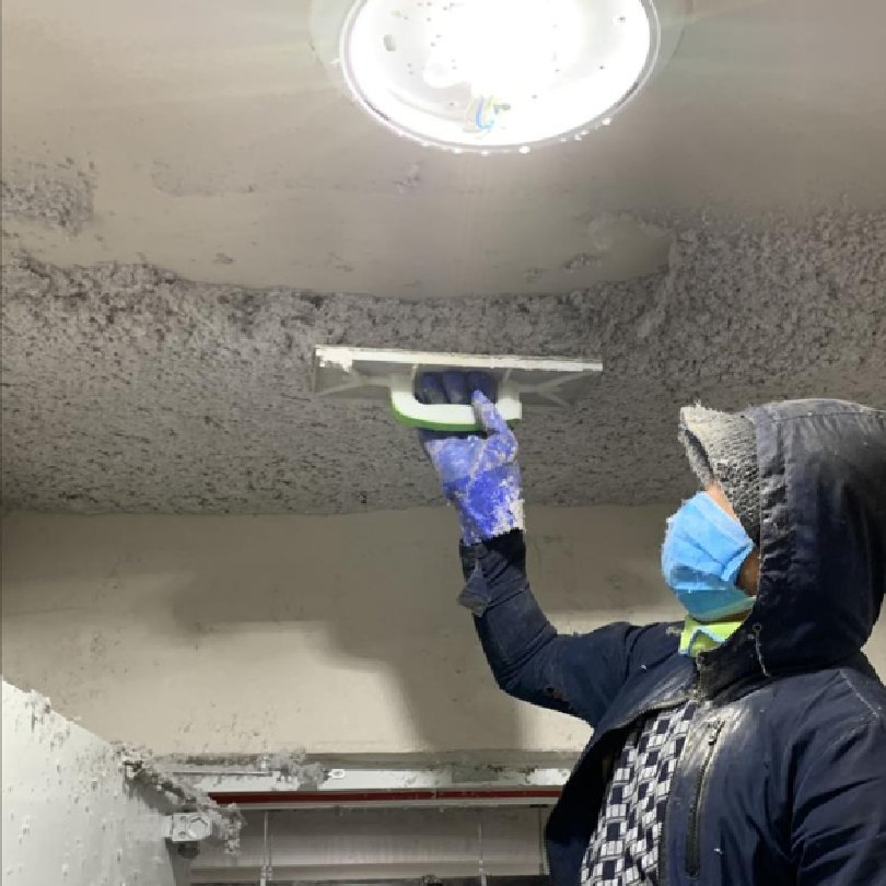 Damping and Sound-Absorbing Coating Spray Coating