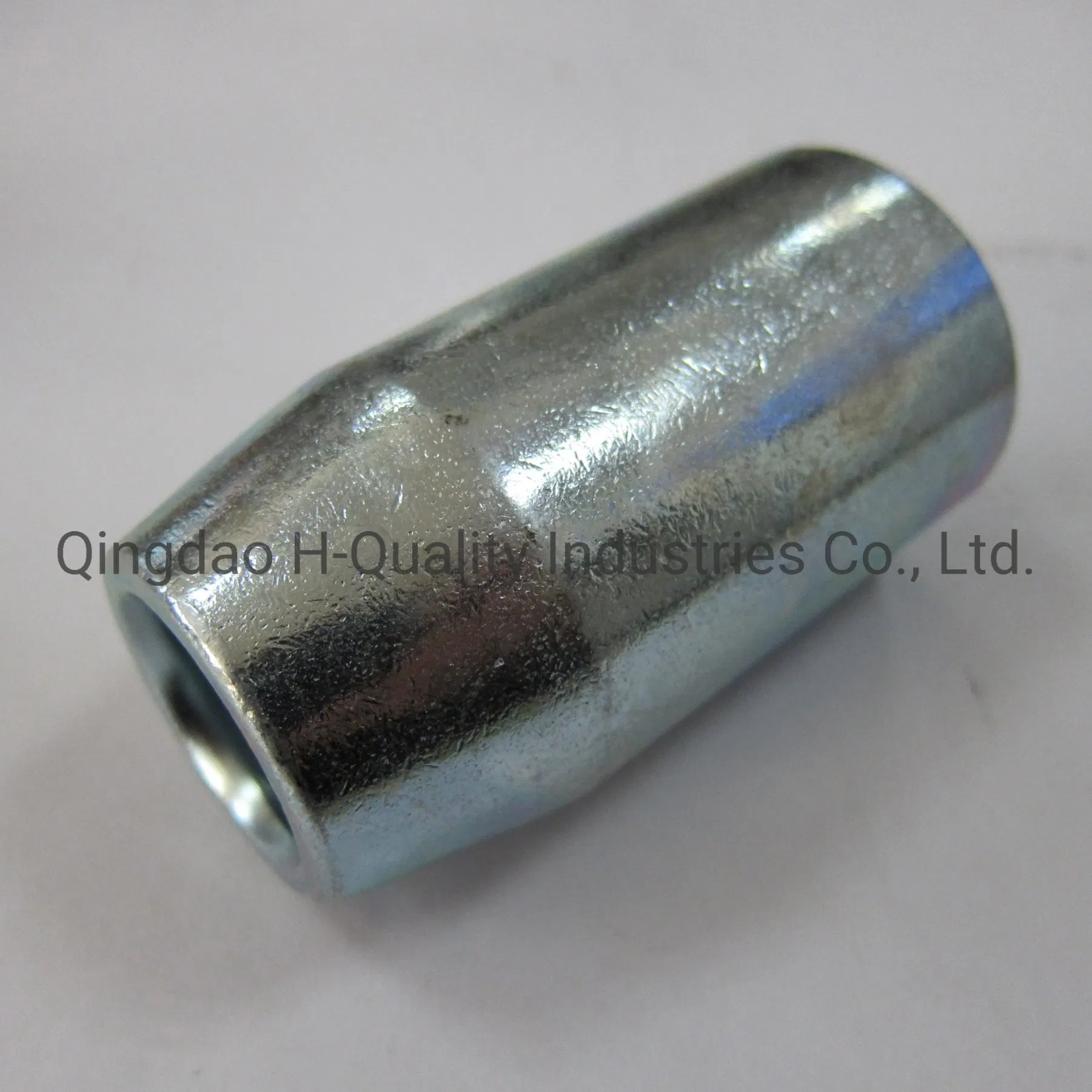 High Strength Flemish Eye Steel Swaging Sleeves S505 for Wire Rope Connecting Manufacture