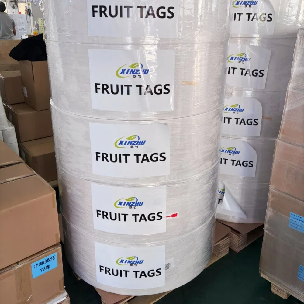 Eco-Friendly Blank Thermal PP Film for Fruit Food Labels