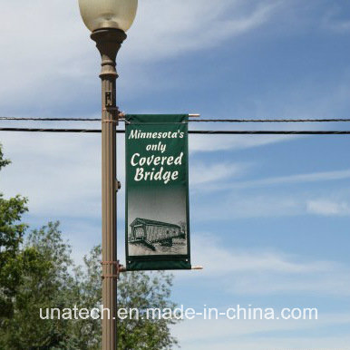 Metal Aluminium Street Lamp Pole Advertising Sign Kit