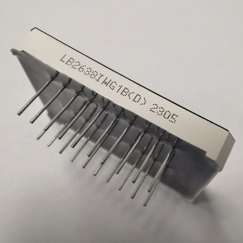 High Brightness Dual Line 7 Segment LED Display for Temperature Indicator