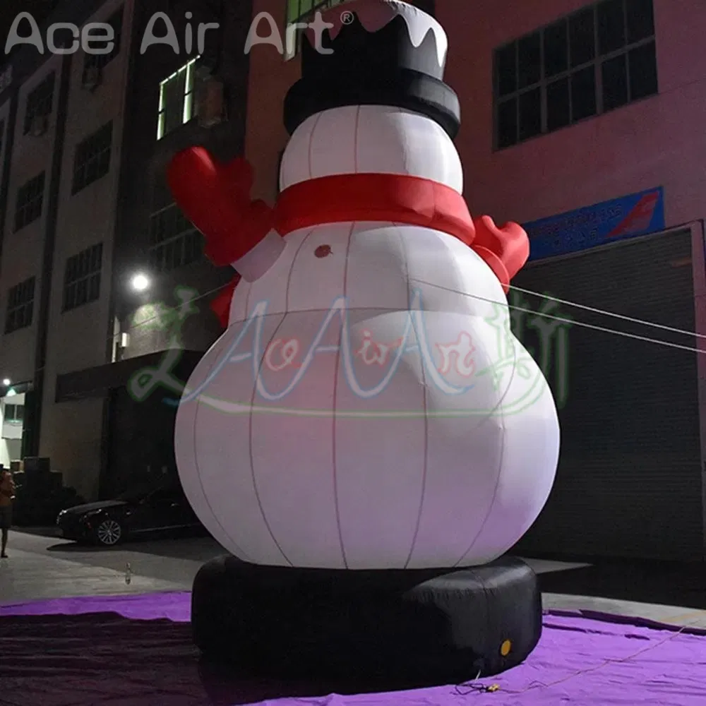 Outdoors Giant 6mh Inflatable Snowman for Merry Christmas Home Yard Garden Decoration