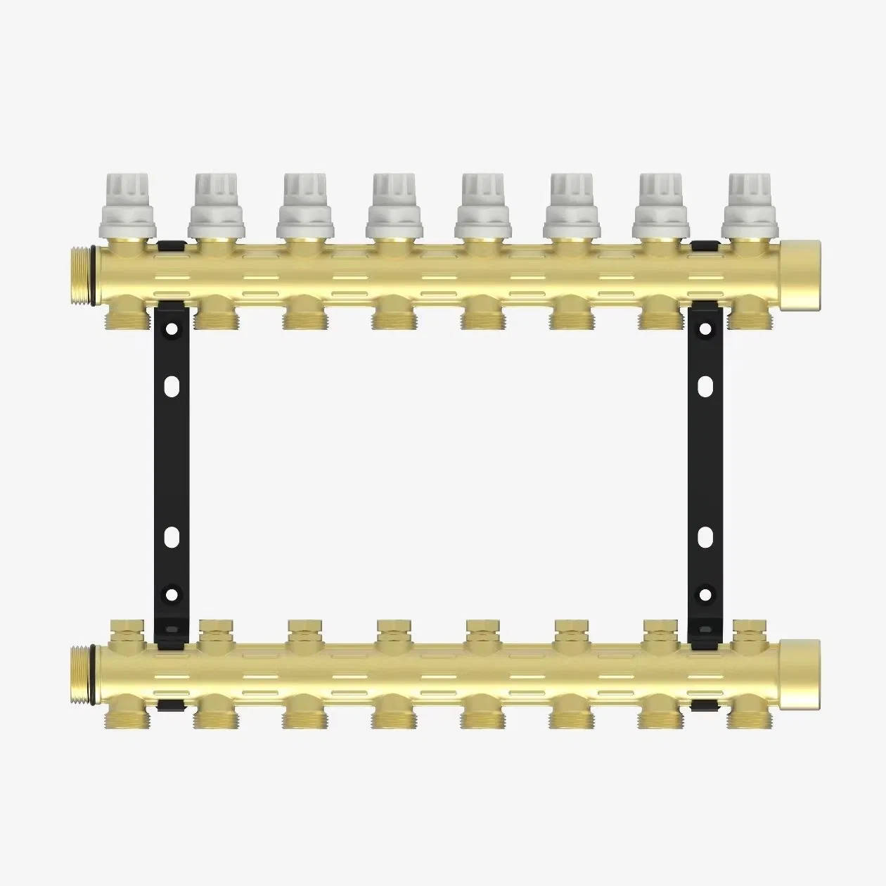 Under Floor Heating System with 8 Loops Manifolds and Actuators