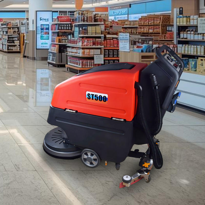 Endurance Mini Hand Push Floor Scrubber for High Efficiency Decontamination Light Weight and Strong Strength