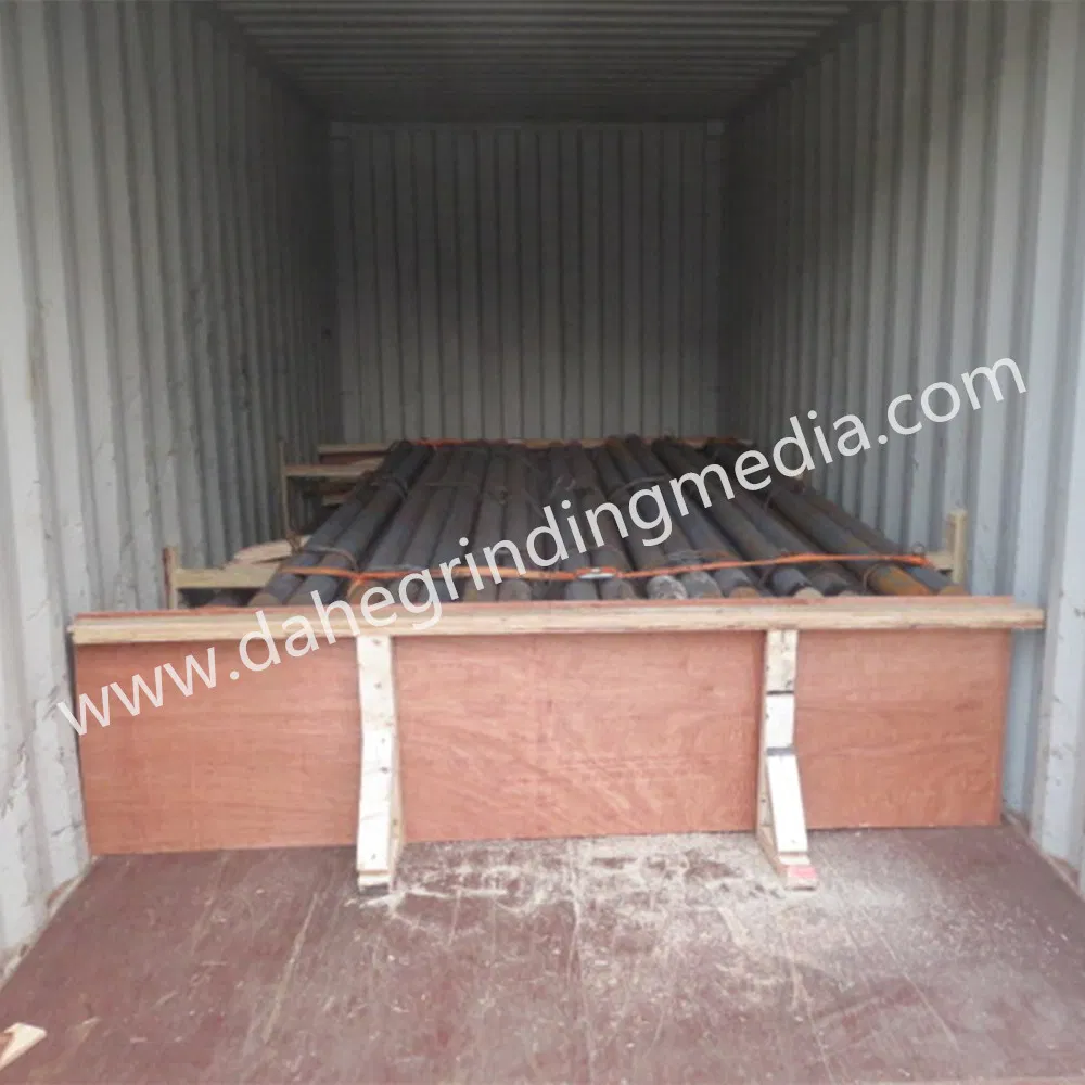 Стальные мелющие стержни для стержневых мельниц