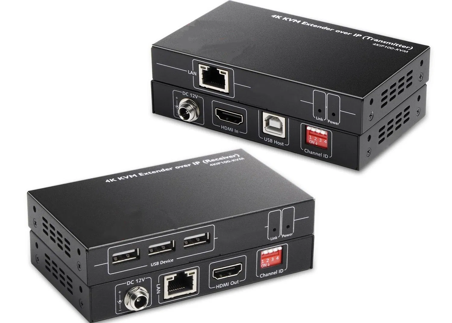 4K HDMI USB KVM экстендер по Ethernet