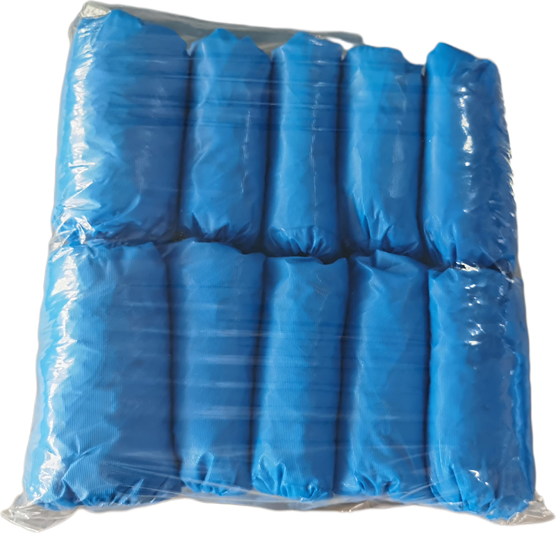 Disposable Plastic CPE Shoe Cover Anti Slip
