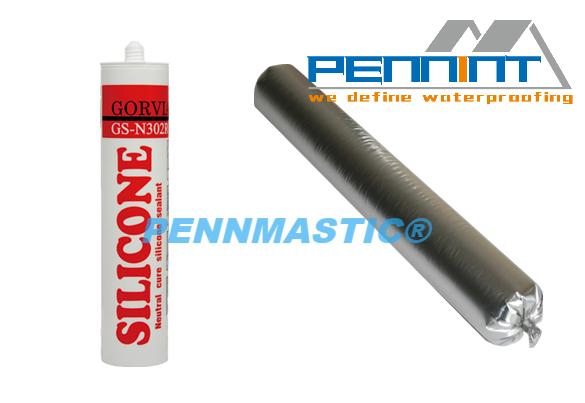 White/Grey/Black Polyurethane/Silicone Sealant with Sausage Package
