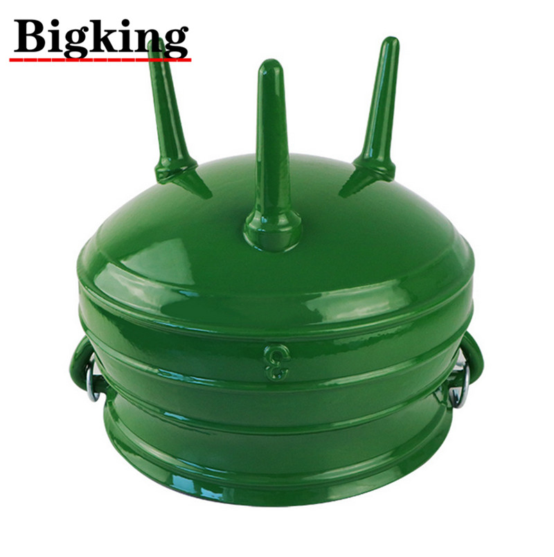 South African Cast Iron Cookware Potjie Pot with Three Legs for Camping