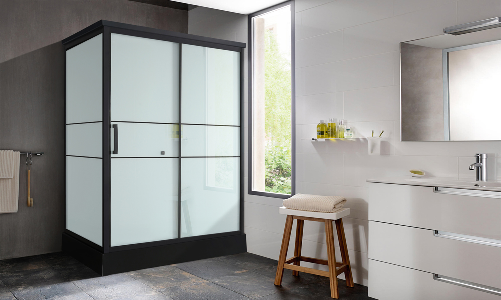 Tempered Glass One in All Portable Bathroom Modular Pods Luxury Sanitary Ware