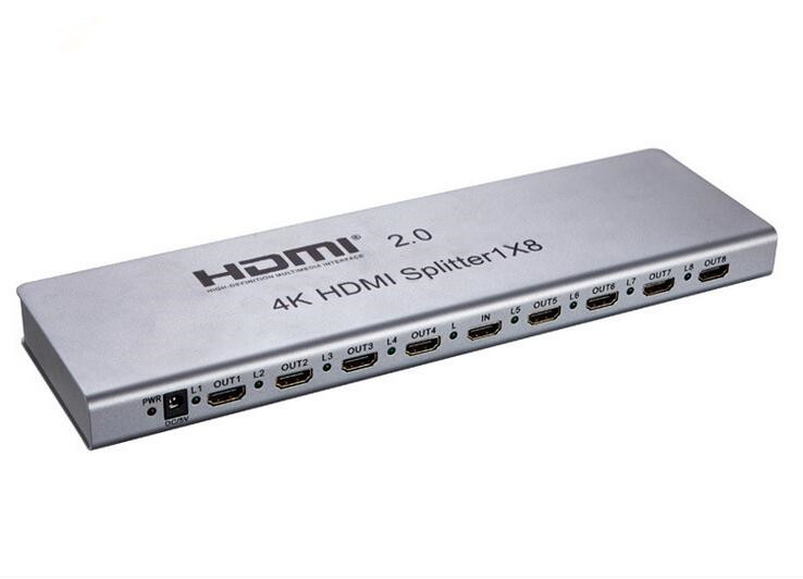 Разветвитель HDMI 1x8 4K 60 Гц