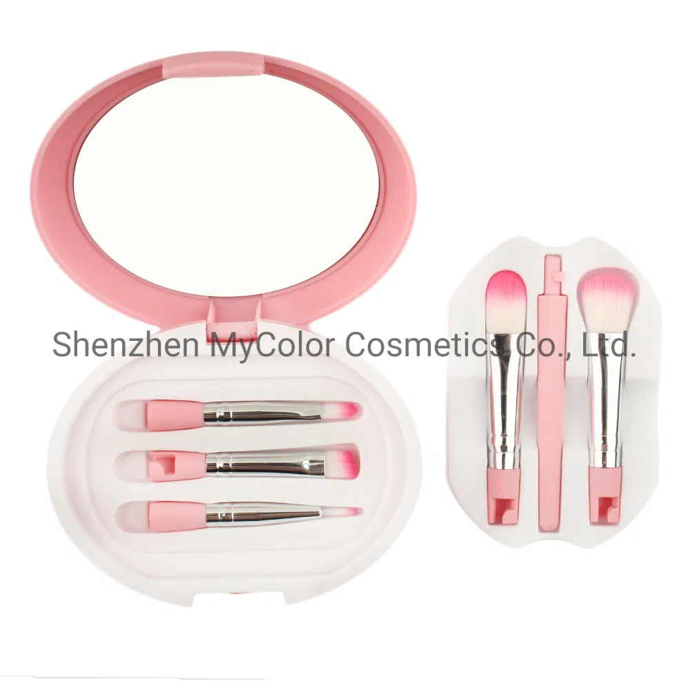 Portable Mini Makeup Brushes Cosmetics Kit 5PCS Exquisite Travel Make up Brush Set