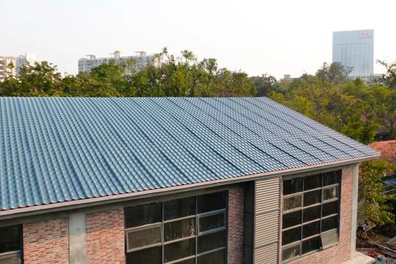 Long Span Corrugated Roof Insulated Roof Synthetic Resin Tile