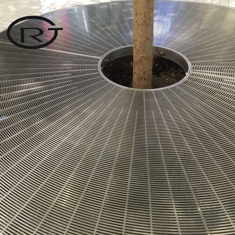 14" Wide Galvanized Steel Trench Drain Bar Grating
