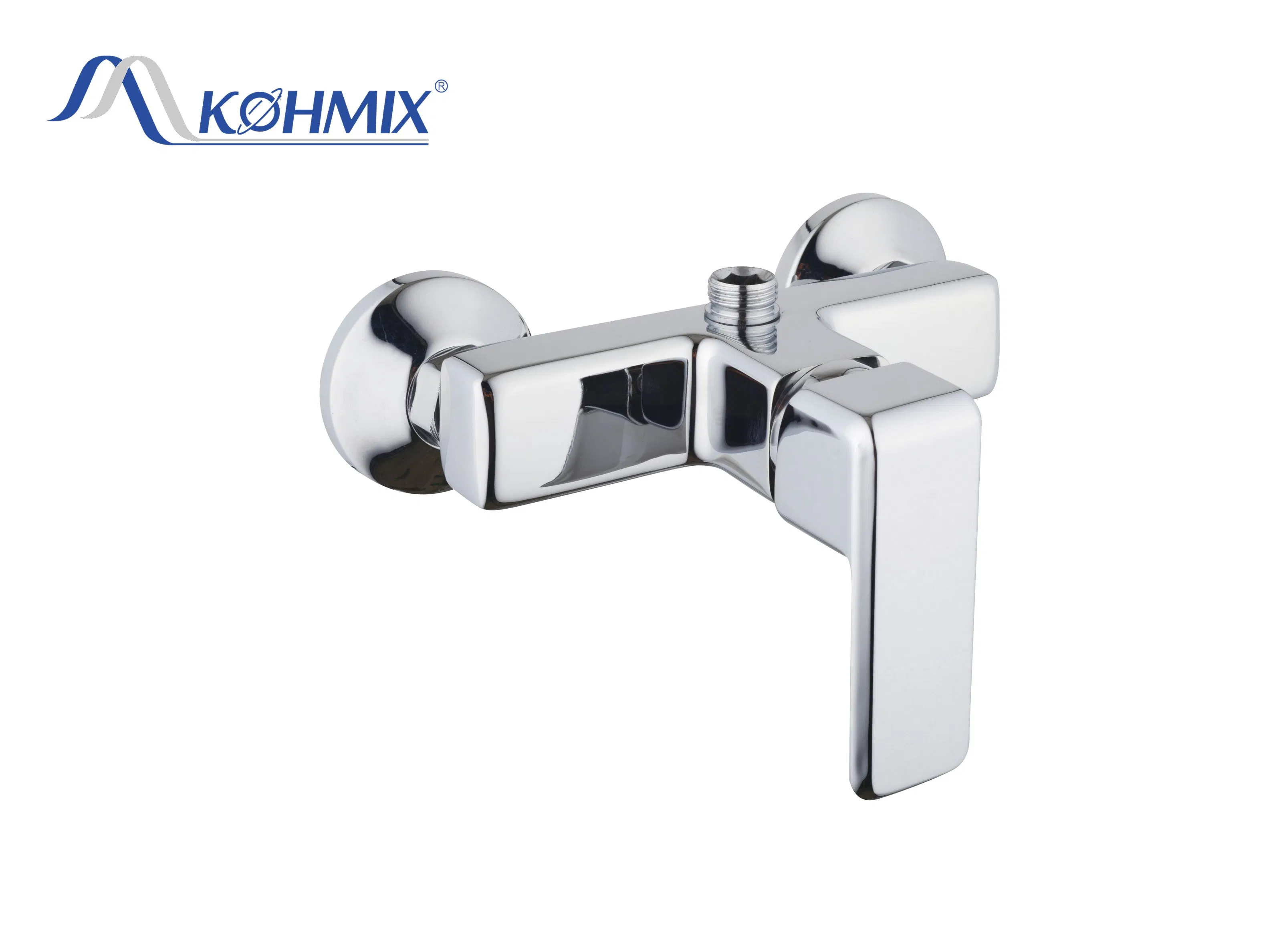 Душевой смеситель с тропическим душем KM1927, хром