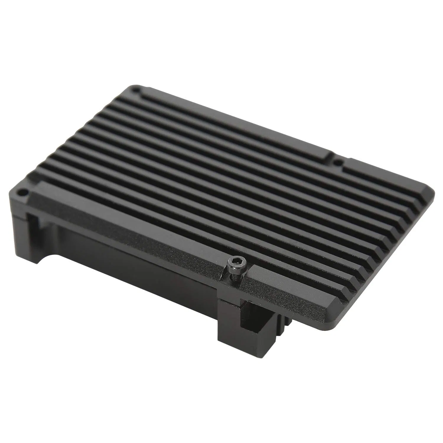 Metal Black Case Cooling Protection Shell Heat Dissipation for Raspberry Pi 3 B/B+, Pi 2 B/B+