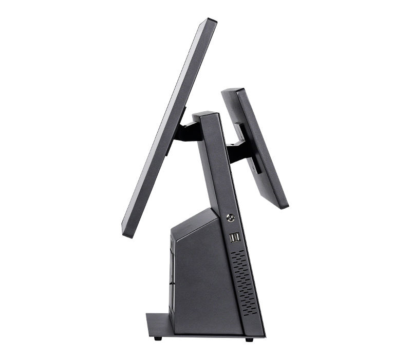 Hbapos Best Seller Q57 Dual Touch Screen Windows POS System Cash Register with Scale for Business Use