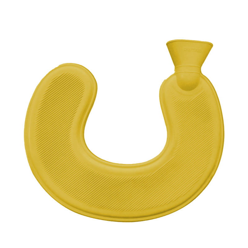 Good Quality Natural Rubber U-Shape Hot Water Bag for Neck