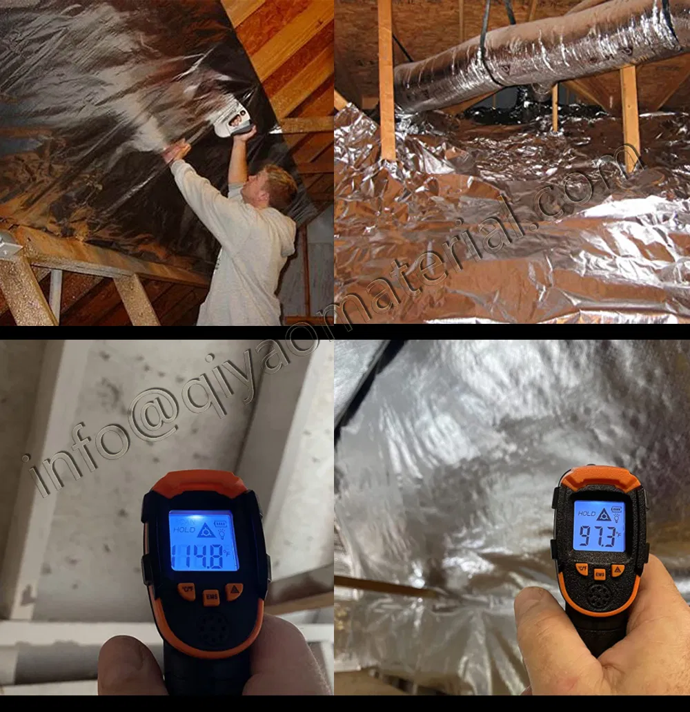 Fire Retardant Aluminium Foil Woven Fabric