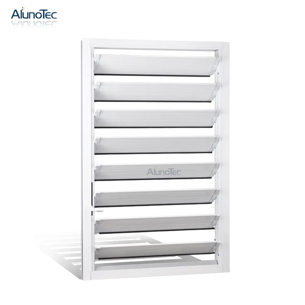 High Quality Customized Aluminum Glass Louver Mosquito Net Shutter Outdoor
